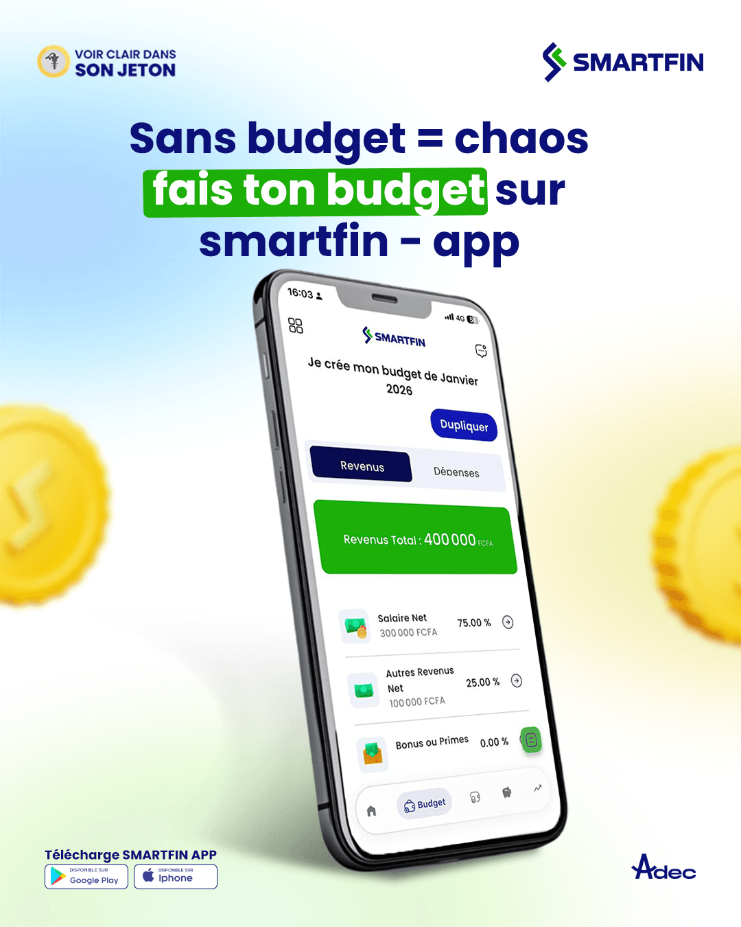 Smartfin App — aperçu 1